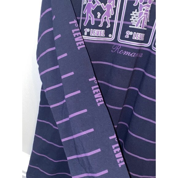 Men's Enos Jeans Long Sleeve Shirt Size XL Game Over 1st 2nd Level NWT - Picture 5 of 10